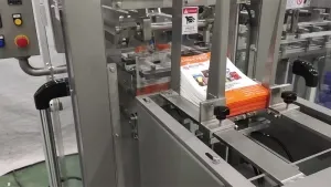 Ensacheuse horizontale pour sachets préformés
