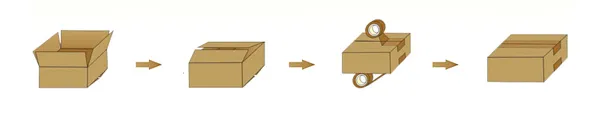 Fermeuse automatique de cartons