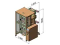 Ensacheuse verticale VFFS double sachet (sachet intérieur et extérieur)