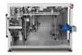 Ensacheuse horizontale pour sachets préformés en granulés