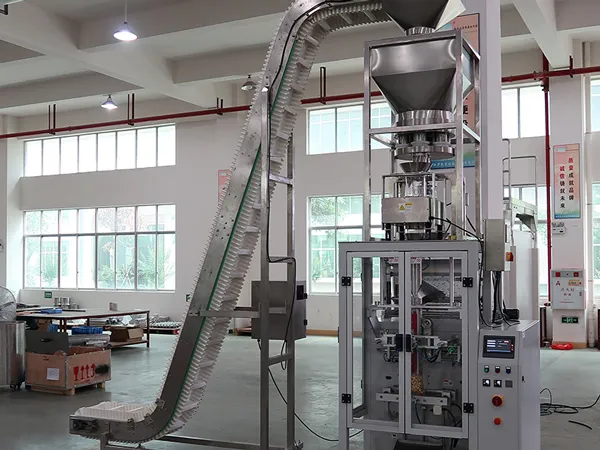 Ensacheuse verticale VFFS pour grands sachets, une piste